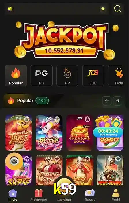 Promoções Especiais no k59 App